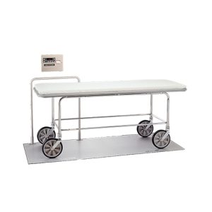 6154 Flush-Mounted In-Floor Scale with Kg only (K), data port (X) and flush-mounted readout (F)