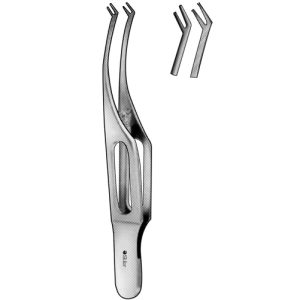 Sklar Polack Corneal Fixation Forceps, Double
