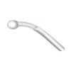 Sklar Anis Phaco Chopper for Left Hand, Blunt Olive Tip, Angled, 15mm From Bend to Tip - 4-1/2'