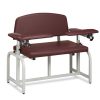 Clinton Lab X Series, Bariatric, Blood Drawing Chair with Padded Arms