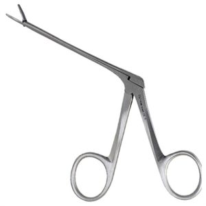 Sklar Yoon Ear Forceps, Angled Left 20 Degrees - 5-1/4'