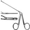 Sklar Wullstein Micro Ear Polypus Forceps, Round Cup Jaws, 1mm Wide, 3' Shaft