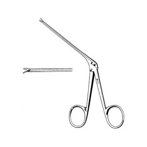 Sklar Bellucci Micro Scissors, Curved Left - 3'