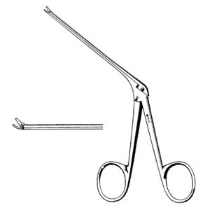 Sklar Bellucci Micro Scissors, Curved Upwards - 3'