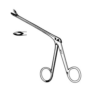 Sklar Wilde Rongeur, 6 3/4', Up, 4mm x 10mm