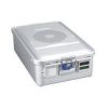 Miltex Sterilization Container - 5-5/16' x 11' x 18-1/4' (Perforated Bottom Full Container)