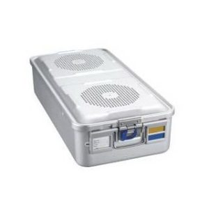 Miltex Sterilizer Container - 5-1/3' (Solid Bottom Full Container)
