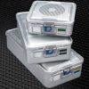 Integra Miltex Full Size Sterilization Container 7 3/4', Perforated Bottom