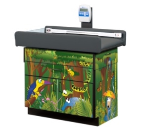 Clinton Theme Series 'Rainforest Follies' Scale Table