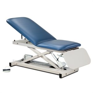 Clinton Open Base Power Casting Table with ClintonClean Leg Rest
