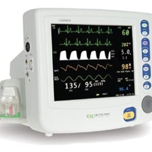 Criticare nGenuity 8100EP1-ST w CO2 Patient Monitor w/ ST, Arrythmia, Printer