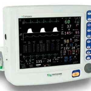Criticare nCompass 81H011XD Vital Signs Monitor w/ IBP, CO2