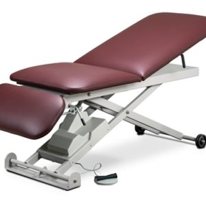 Clinton E-Series, Power Table with Adjust. Backrest and Drop Section