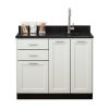 Clinton Fashion Finish 42' Base Cabinet with Doors and Drawers