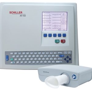 AT-102 ECG with Interpretation, SCM Ethernet Wired LAN & Spiroscout Spirometer