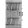 Sklar Pratt Uterine Dilator, Double End Set of 8 - 11-1/2'