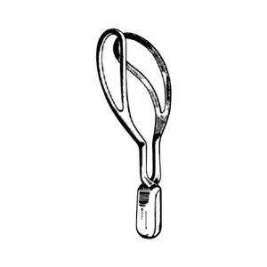 Sklar Wrigley Obstetrical forceps, Short - 11'