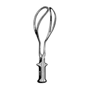 Sklar Simpson Obstetrical Forceps, Medium - 13'
