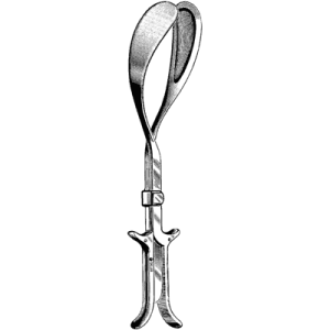 Sklar Luikart Obstetrical Forceps - 15-3/4'