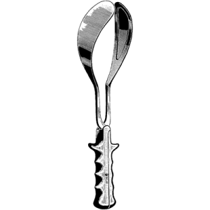 Sklar Simpson-Luikart Obstetrical Forceps, Long Pattern, Overall - 14'