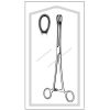 Sklar Merit Sterile, Foerster Sponge Forceps, Straight, Serrated, Case of 25 - 9-1/2'