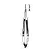 Sklar Micro Surgery Needle Holder Curved, Round Handle without Lock, 0.6mm - 6'