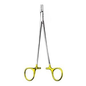 Sklar Ryder Titanium Needle Holders, Straight, 1.7mm tips, for use with 4.0, 5.0, and 6.0 suture - 7'