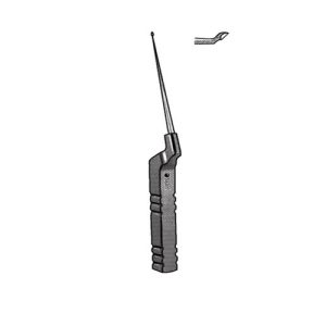 Sklar Lumbar Curette, Down, Angled Backwards, Tip 3.5mm - 9-1/2'