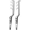 Sklar Samii Grasping Forceps, Angled Left, 3mm Tip - 9-1/4'