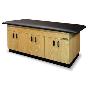 Hausmann A9067 Cabinet Treatment Table with Closed Shelf Storage