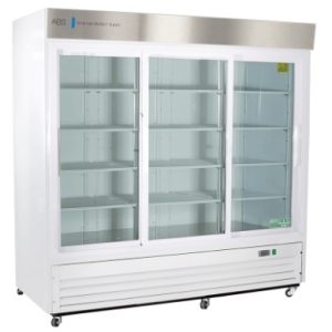 69 cu ft ABS Standard Triple Sliding Glass Door Laboratory Refrigerator - Hydrocarbon (Medical Grade) (Temperature Range: 1°C to 10°C)