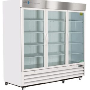 72 cu ft ABS Standard Triple Swing Glass Door Laboratory Refrigerator - Hydrocarbon (Medical Grade) (Temperature Range: 1°C to 10°C)