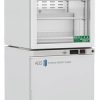 10 cu ft ABS Glass Door Refrigerator & Solid Door Freezer Combination - Hydrocarbon (Medical Grade) (Temperature Range: Refrigerator: 2° to 8°C, Freezer: -37°C to -43°C)