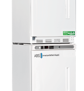 9 cu ft ABS Premier Refrigerator & Freezer Combination, Left Handed - Hydrocarbon (Medical Grade) (Temperature Range: Refrigerator: 1°C to 10°C, Freezer: -15°C to -25°)