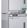 9 cubic foot ABS Premier Refrigerator & Freezer Combination Stainless Steel, Left Handed - Hydrocarbon (Medical Grade) (Temperature Range: Refrigerator: 1° to 10°C, Freezer: -15° to -25°)