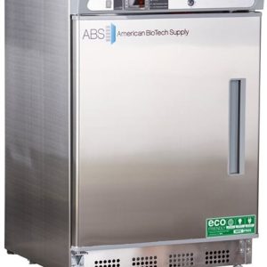 4.5 Cu Ft ABS Premier Undercounter Stainless Steel Refrigerator, Left Handed - Hydrocarbon (Medical Grade) (Temperature Range: 1°C to 10°C)