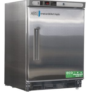 4.2 Cu Ft ABS Premier Built-In Undercounter Stainless Steel Freezer - Hydrocarbon (Medical Grade) (Temperature Range: -15°C to -25°C)