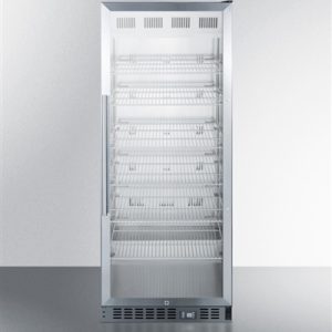 11 cu ft Glass door Pharmaceutical Storage Refrigerator (Pharmacy Grade) (Temperature Range: 2°C to 8°C)
