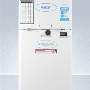 Accucold AGP34RFLCAL 19' Wide General Purpose Refrigerator/Freezer