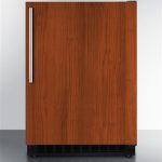 4.8 cu ft ADA Built-in Undercounter Refrigerator w/ Panel Ready Door & Black Cabinet (General Purpose) (Temperature Range: 2єC to 8єC)