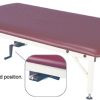 AM642 Hi-Lo Mat Table w/ Manual Hand Crank - 4' x 7' x 20' H