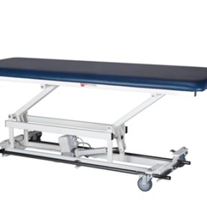 AM-BA 150 One-Section Treatment Table w/ Casters & Bar Activated Switch