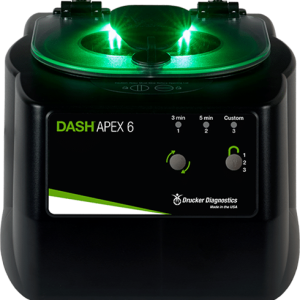 Drucker Diagnostics Dash Apex 6 Compact STAT Centrifuge with 6 Tubes Capacity