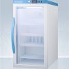 Accucold 3 cu ft Counter Height Vaccine Refrigerator w/ Glass Door (Temperature Range: 2°C to 8°C)