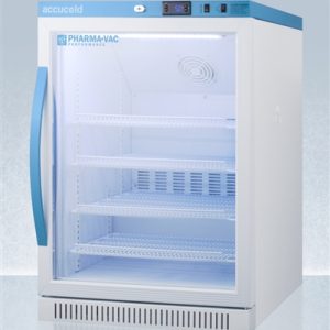 Accucold 6 cu ft ADA Height Vaccine Refrigerator w/ Glass Door (Temperature Range: 2єC to 8є C)