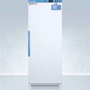 AccuCold ARS12MLDL2B 12 cu ft Upright Laboratory Refrigerator w/ Solid Door & Digital Data Logger (Temperature Range: 2єC to 10єC)