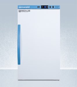 AccuCold ARS3ML 3 Cu. Ft. Counter Height Laboratory Refrigerator w/ Solid Door (Temperature Range: 2єC to 10єC)