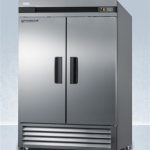 AccuCold 49 cu ft Upright Stainless Steel Pharmacy Vaccine Refrigerator (Temperature Range: 2єC to 10єC)