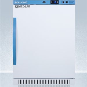 Accucold ARS6MLDR 6 cu ft Laboratory Refrigerator w/ Solid Door & Removable Drawer