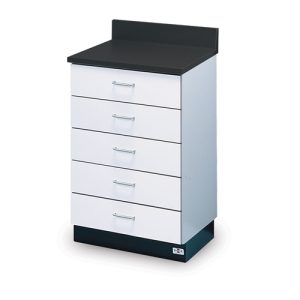 Hausmann BE-24-5D Pro-Line Five Drawer Base Cabinet - 24' Depth - Includes Sink